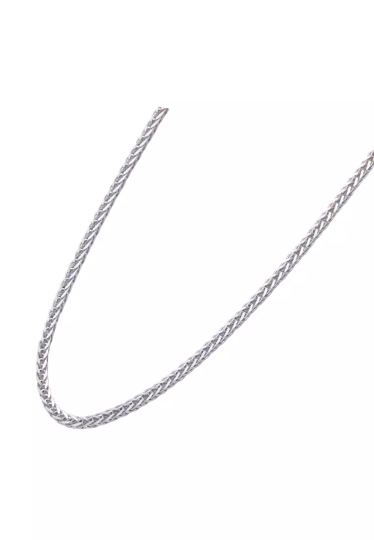 White gold chain online cheap