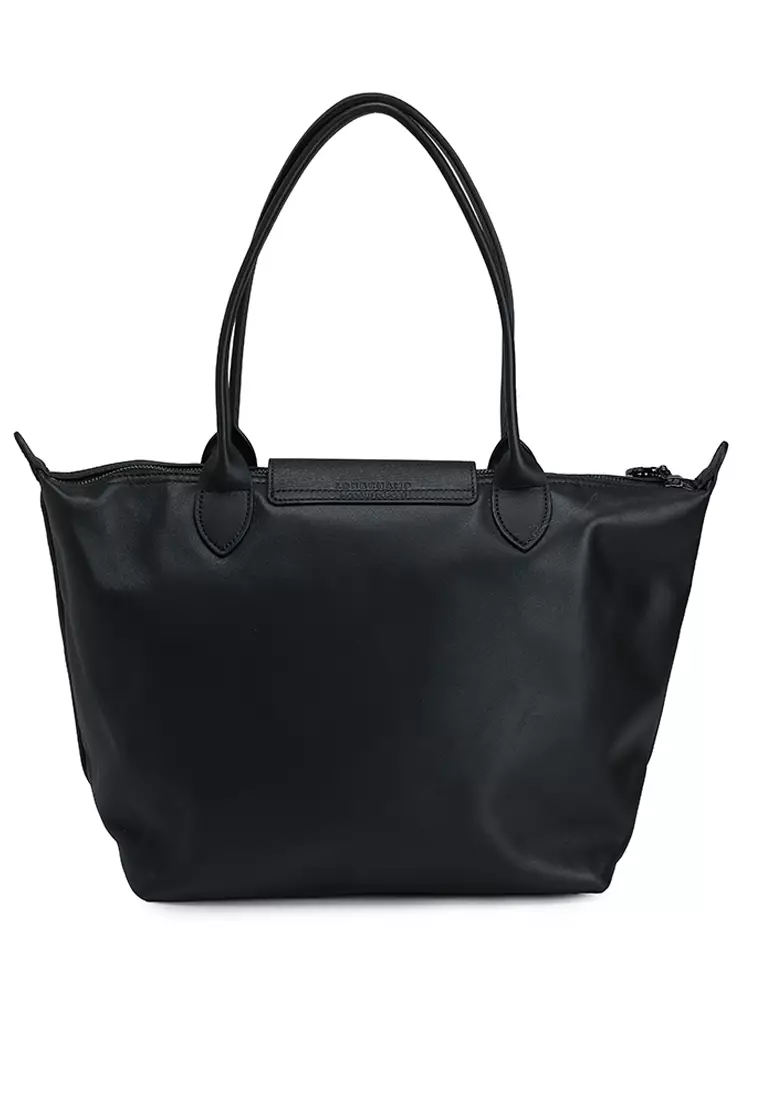 Bag Longchamp All Black Le Pliage Longchamp Medium Le Pliage Club