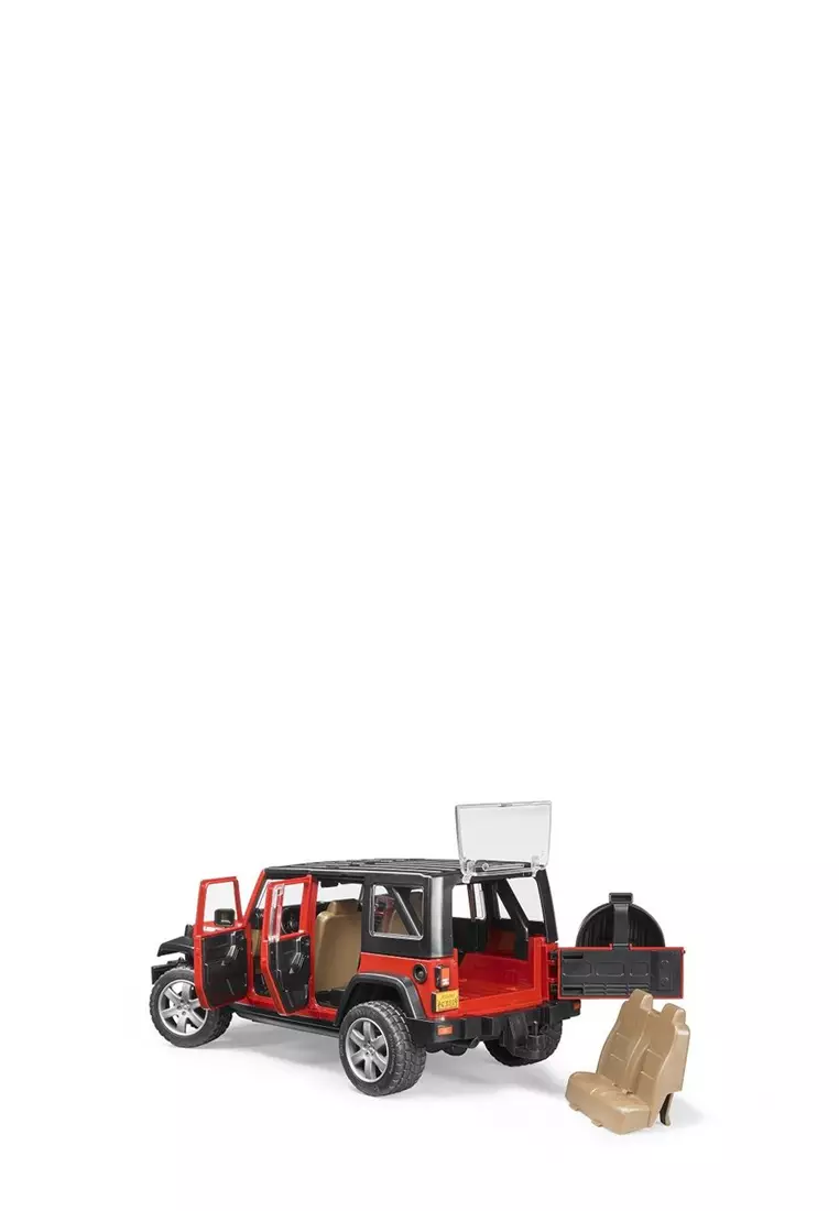 Bruder Toys 2525 - JEEP Wrangler Unlimited Rubicon Red