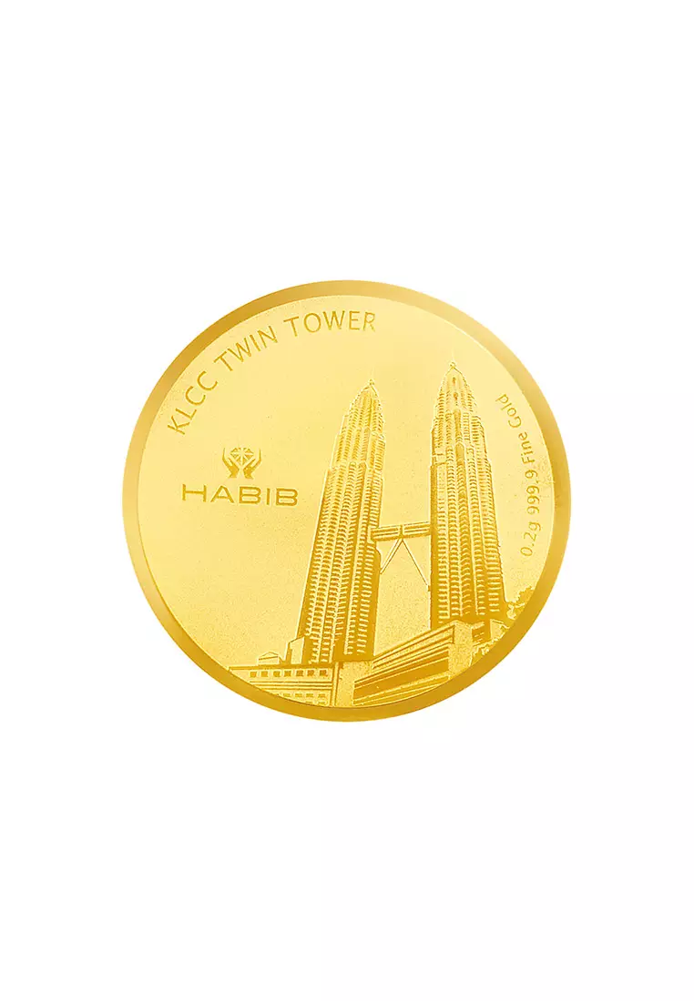 HABIB KLCC Twin Tower | 999.9 Gold Wafer Coin (0.20g)