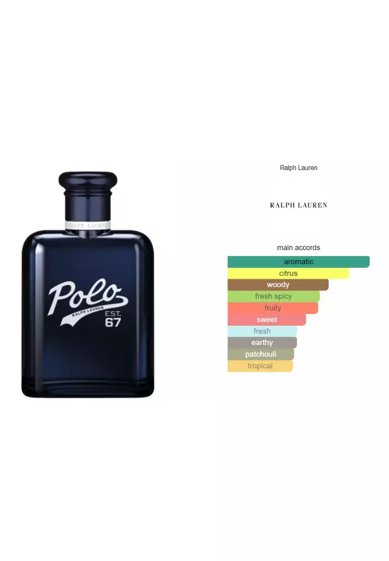 Ralph Lauren Polo 67 Man EDT (Miniatur) - 10 ML (Parfum Pria)