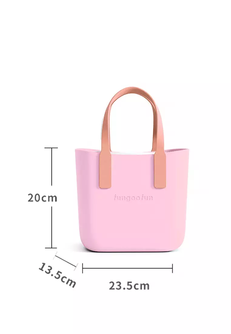 FunGooFun G518 Tote Bag 20×23.5×13.5cm – Pink