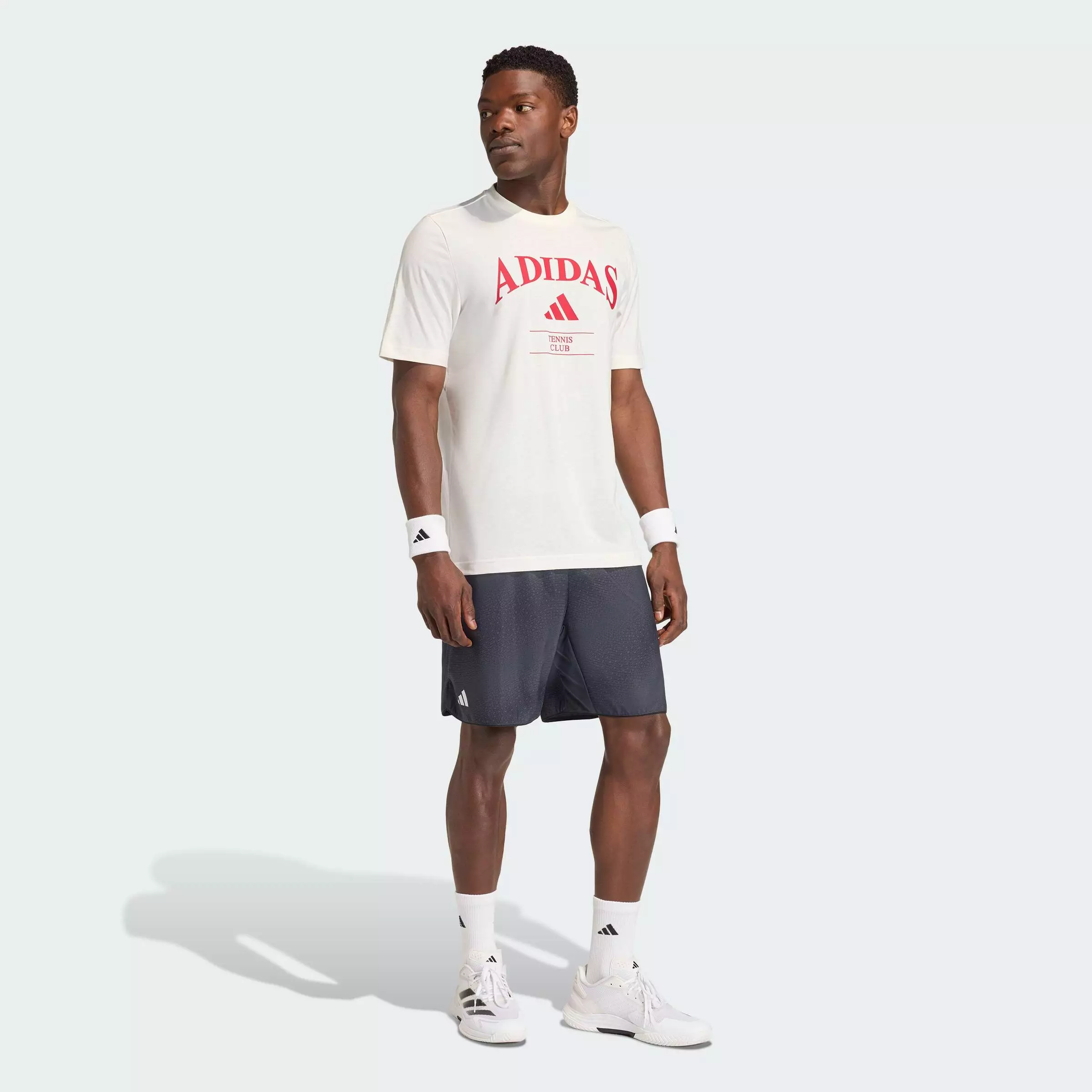 Tennis Heritage Graphic Tee Men White KB9442