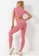 Twenty Eight Shoes red VANSA Short-sleeved Long Leggings Yoga Fitness Set  VPW-Y768L 44232AAF066D24GS_3