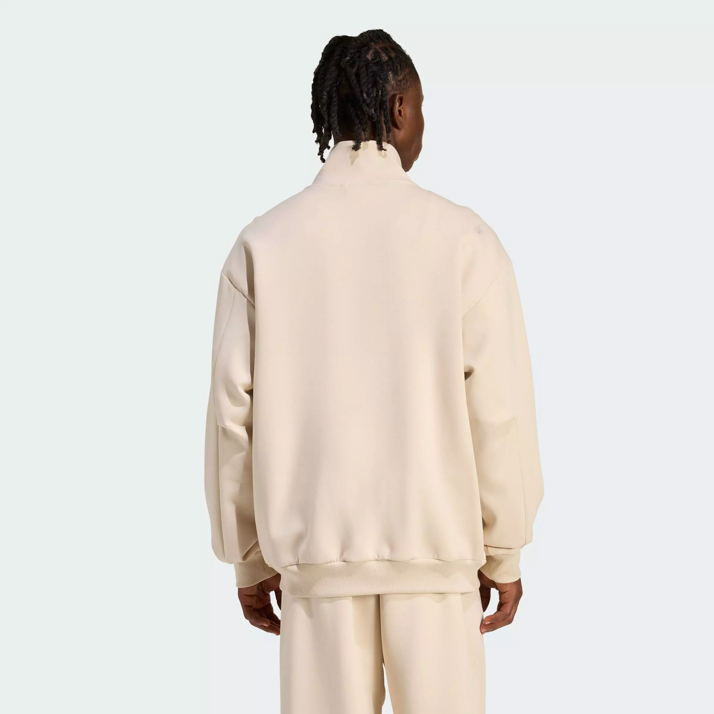 Lifestyle SOFT LUX TRACK TOP Men Beige KF0346