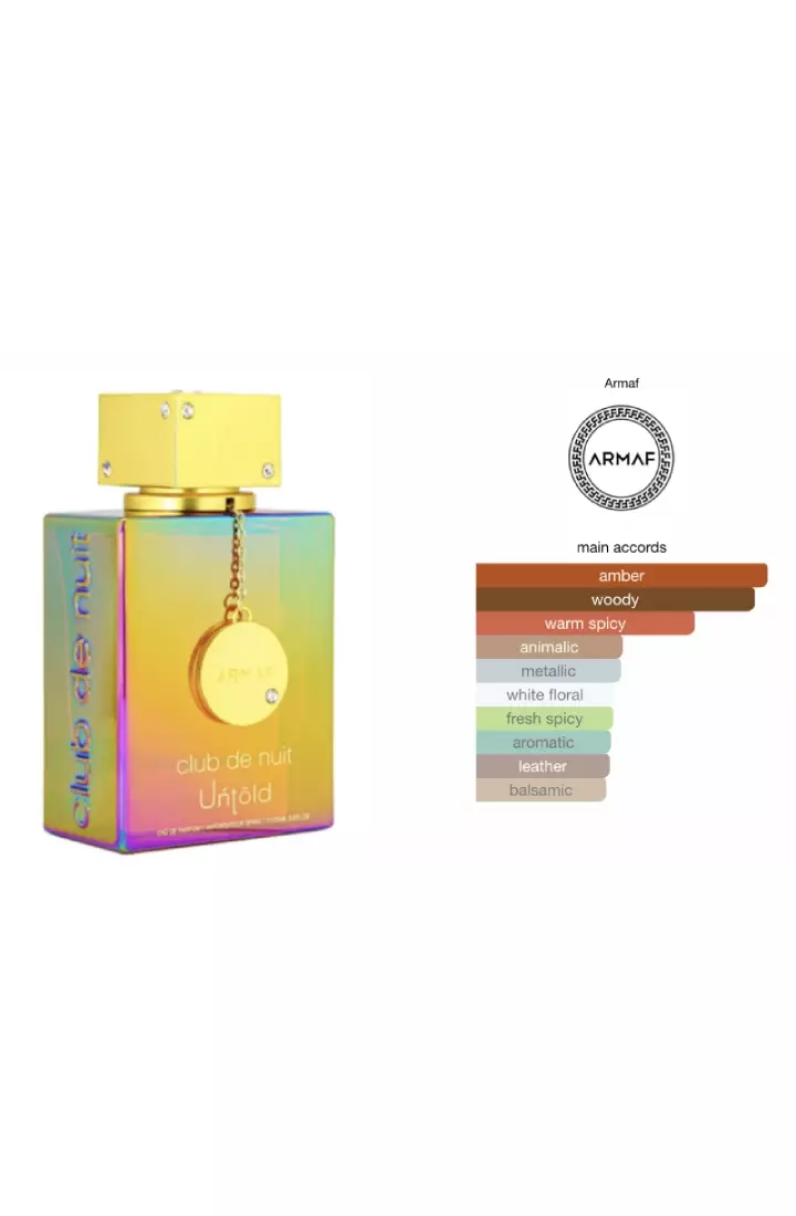 Armaf Club De Nuit Untold Unisex EDP - 105 ML (Parfum Unisex)