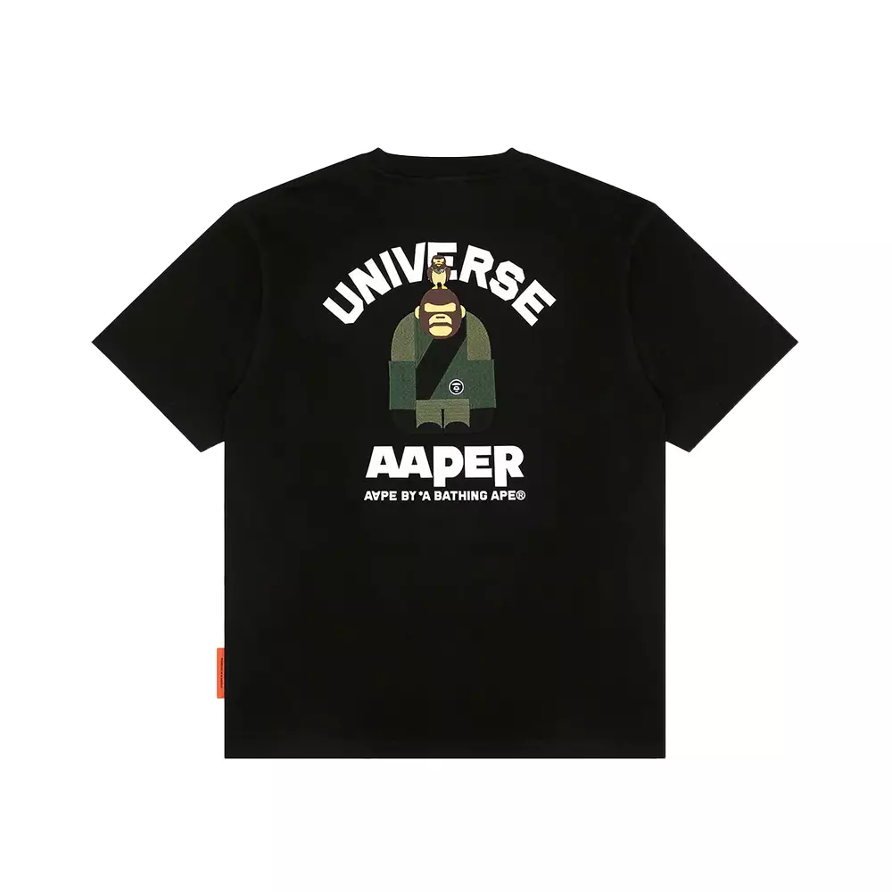 [4.4PRIL KEJUTAN HARGA] Basic Universe AAPER T-Shirt Black