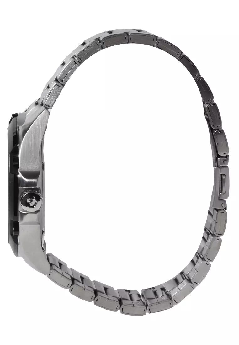 Alexandre Christie - Jam Tangan Pria - Silver White - Stainless Steel - 6518 MEBTBSL