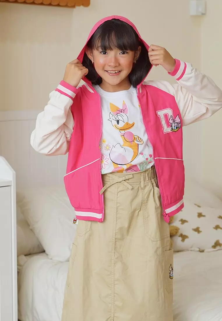Jaket Parasut Anak Perempuan/ Parachute Jacket Girl/ Daisy Picnic Time