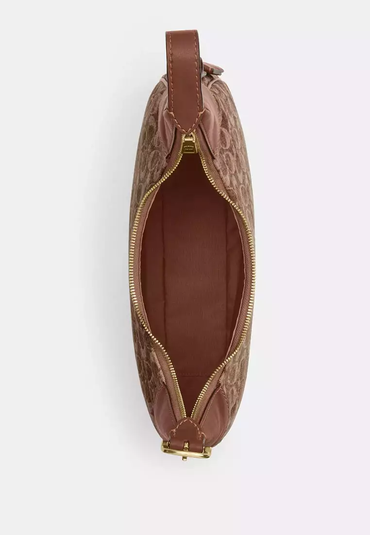 Ella Shoulder Bag In Signature Chenille