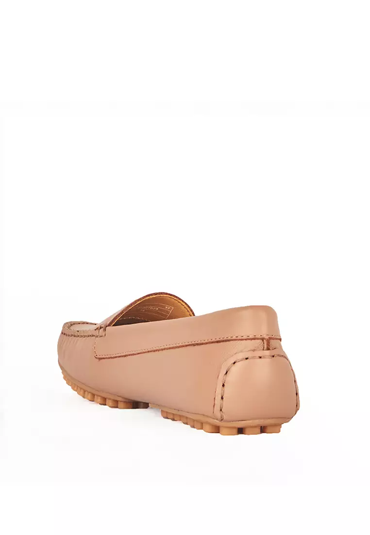Sepatu Casual Wanita Loafer Moccasin Gino Mariani Esther Fossil