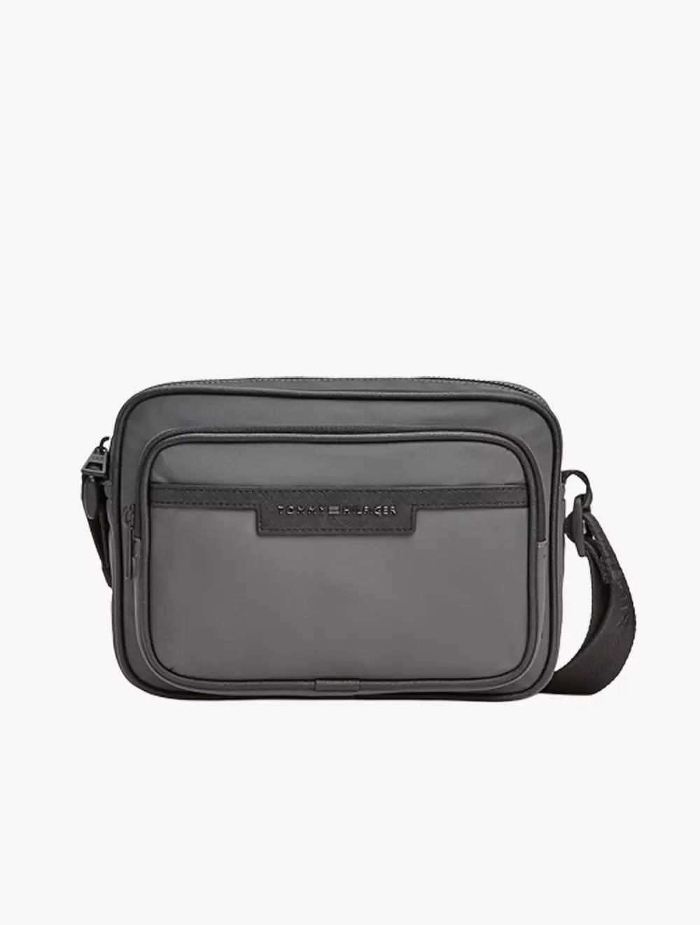 Tommy Hilfiger Metal Logo Crossbody Reporter Bag