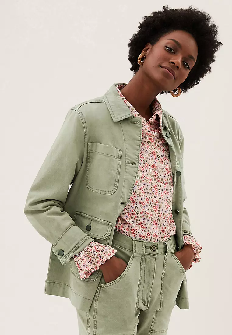 Marks and spencer cheap utility jacket