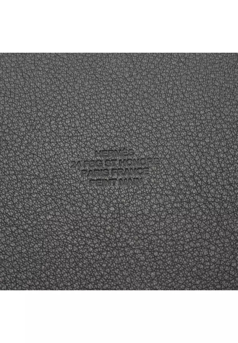 Pre-Loved Hermès Soleil d'Hermès Box MM Airtight storagetableware lacquer wood stainless yellow white gray