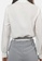 Dayze white Kayla Front Twist Long Sleeve Shirting A04DAAA7579DFBGS_4