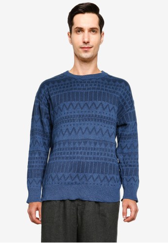 niko and ... blue Knit Pullover 1D5C1AA2D860FCGS_1