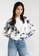 Desigual white Leaf Print Jumper FA2A8AA560ED65GS_1