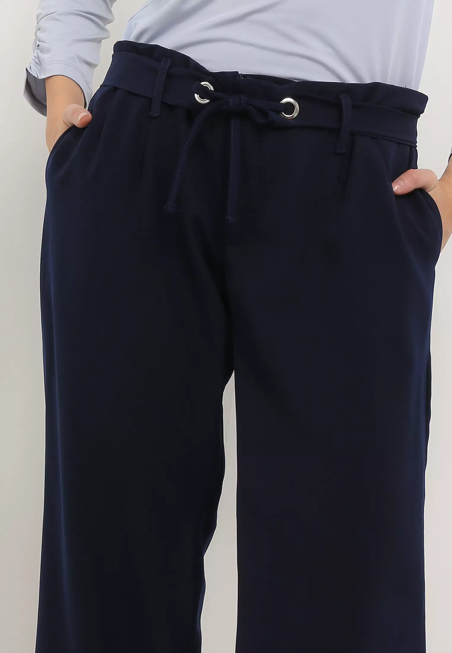 MFMW Miriki Celana Panjang Kulot Navy