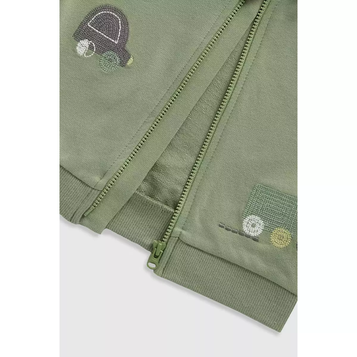 Mothercare Car Jogger and Hoodie Set - Set Baju Anak Bayi Laki-laki (Cokelat)