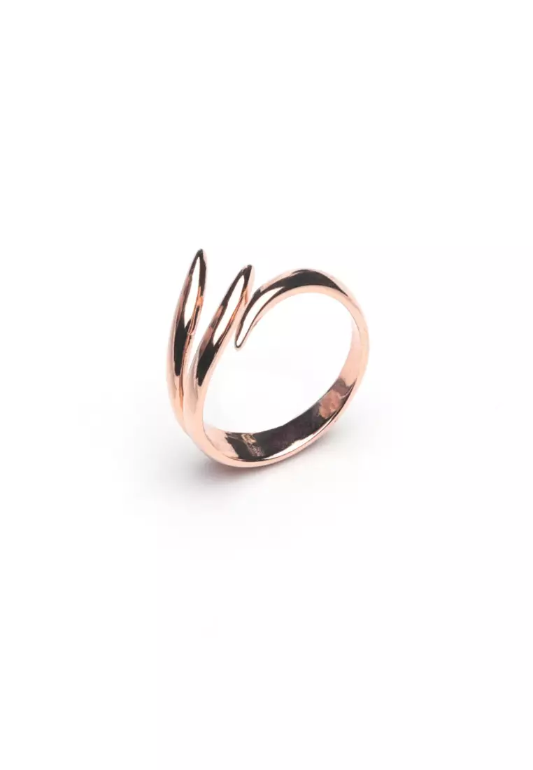 Adjustable deals gold ring