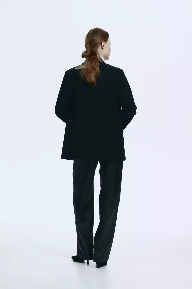 Belted blazer