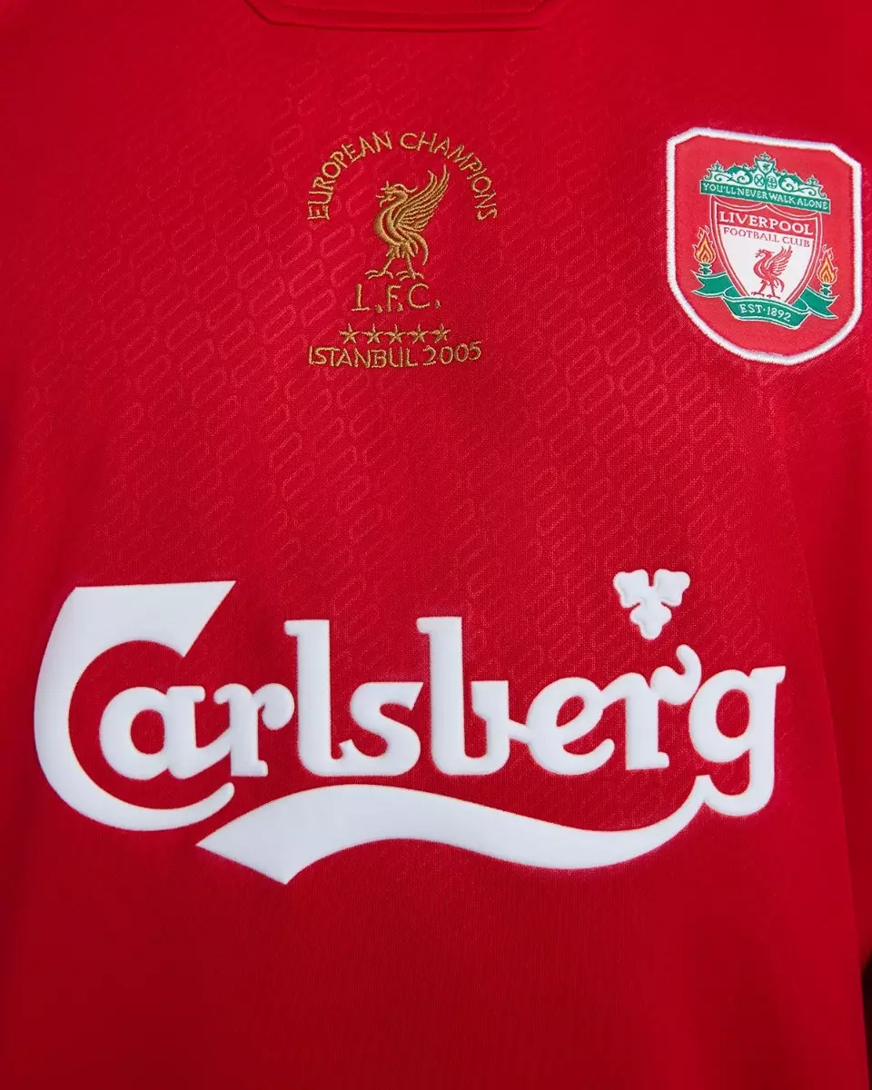 Liverpool FC 2005 Istanbul Home Shirt Men - Official LFC Jersey Original Pria