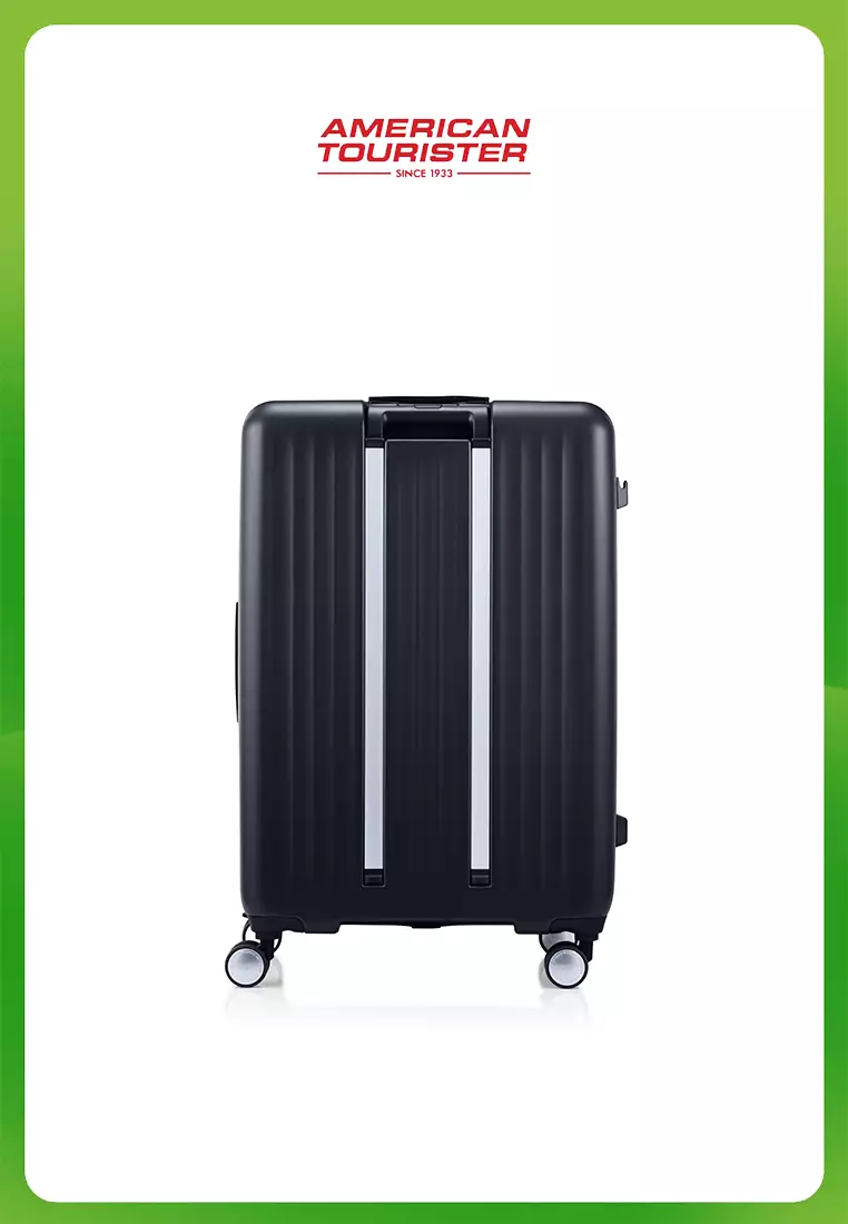 American Tourister Koper Hardcase Tranto Spinner Large 28 Inch EXP TSA BO - Black