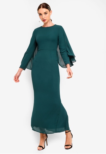 Buy Zalia Back Drape Dress Online On Zalora Singapore