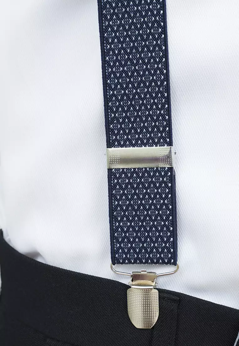 Houseofcuff Suspender Tali Jojon Karet ikat pinggang pria dewasa besar A11