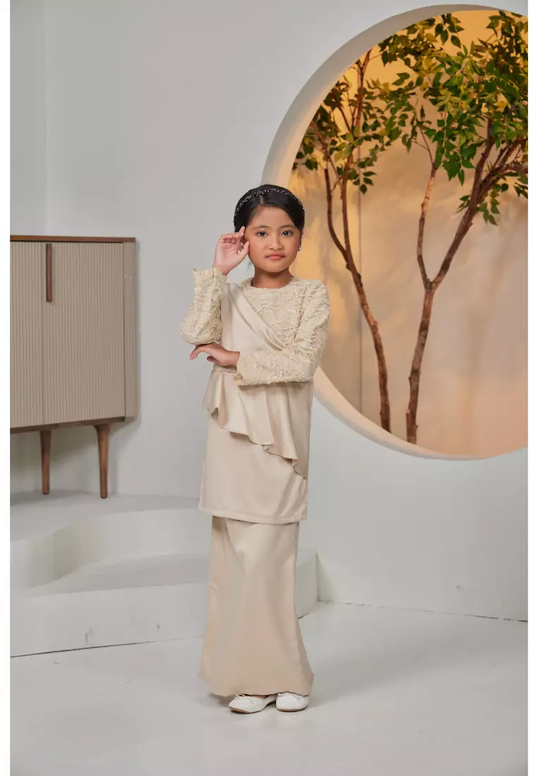 Renda Melinda Kurung Moden For Kids