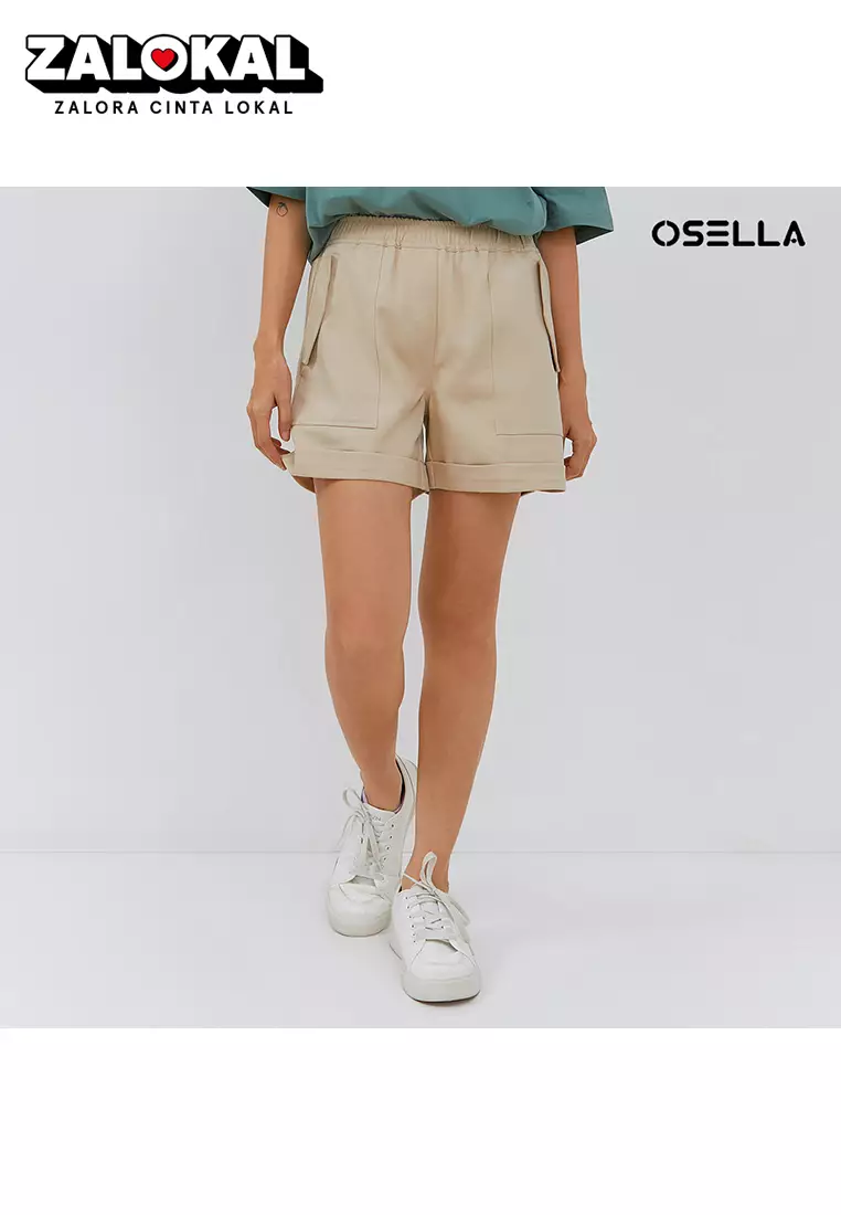 [NEW] Osella Reese Pocket Shorts 21864001 | Celana Pendek Wanita