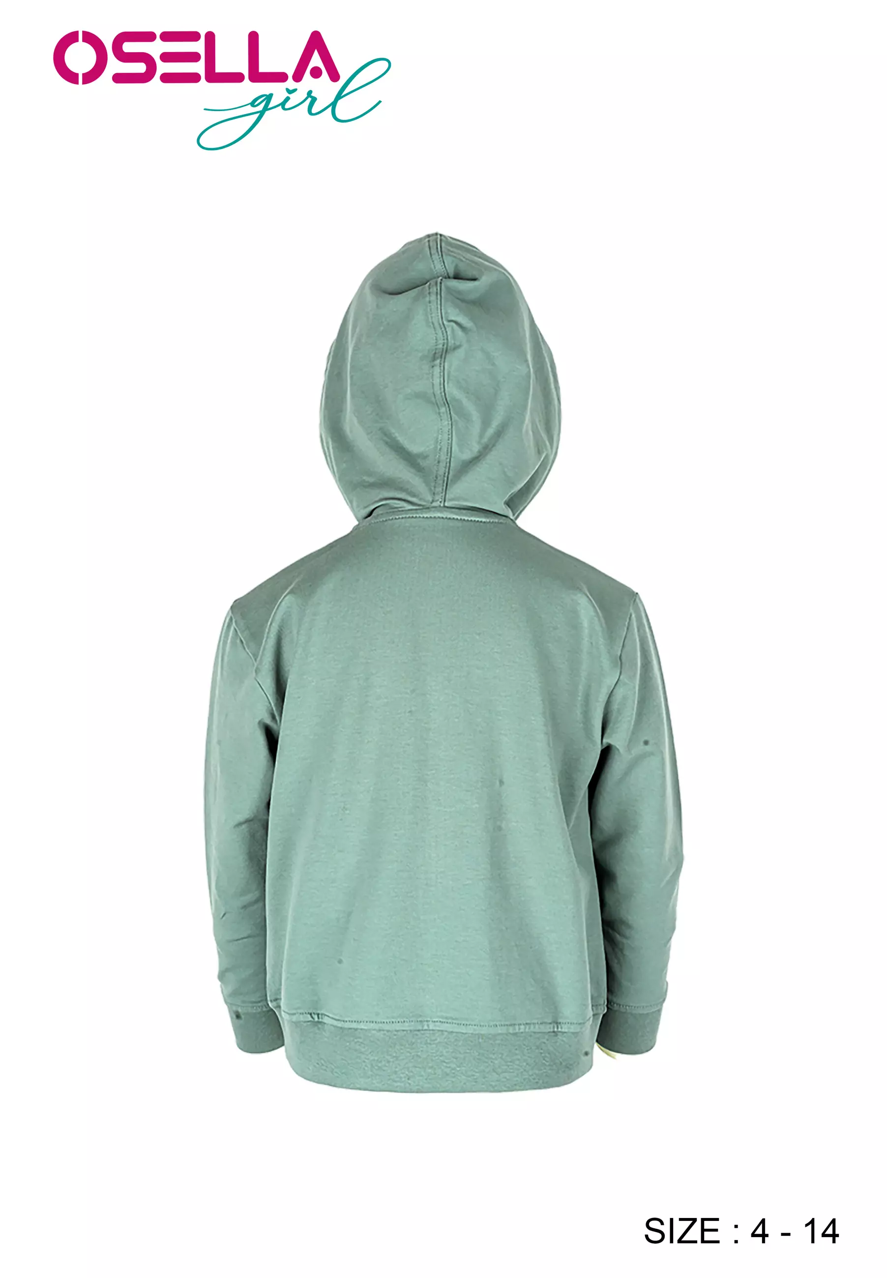 [NEW] Osella Kids Basic Hoodie Jacket 336240011 | Jaket Anak Perempuan