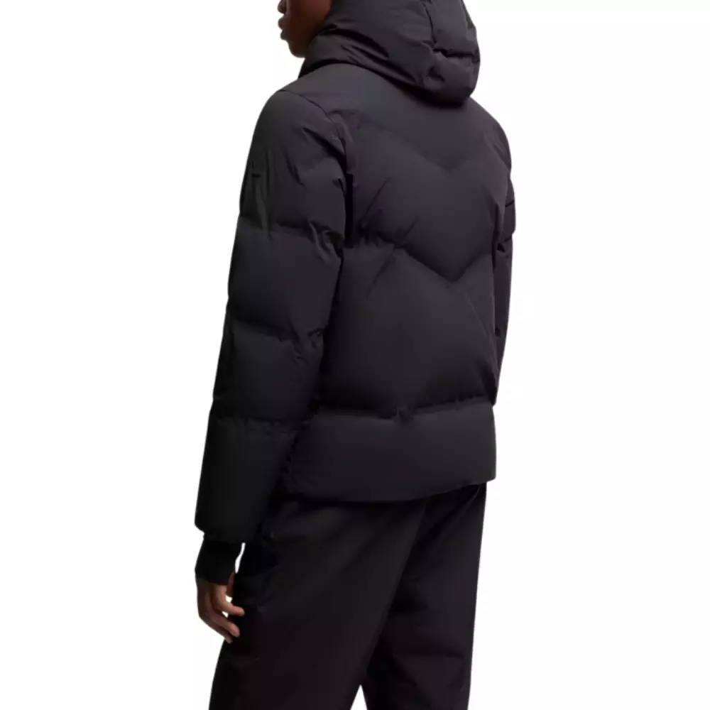 Angren Hooded Insulated Ski Jacket Black