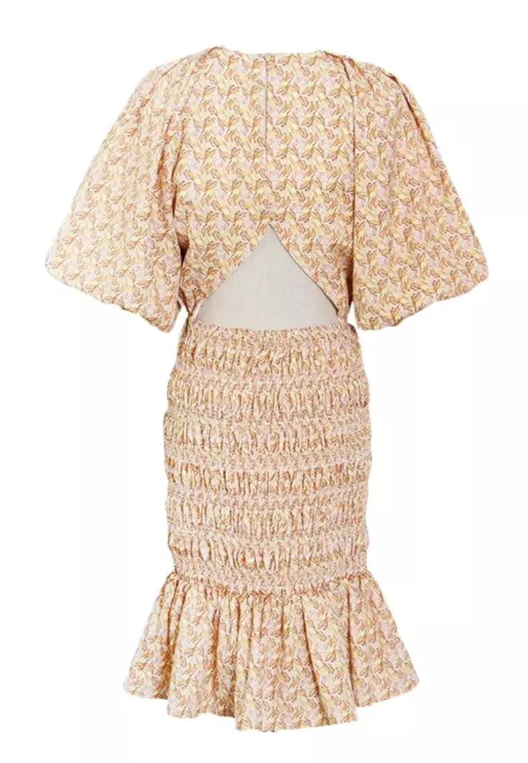 Paulinaa Dress Yellow