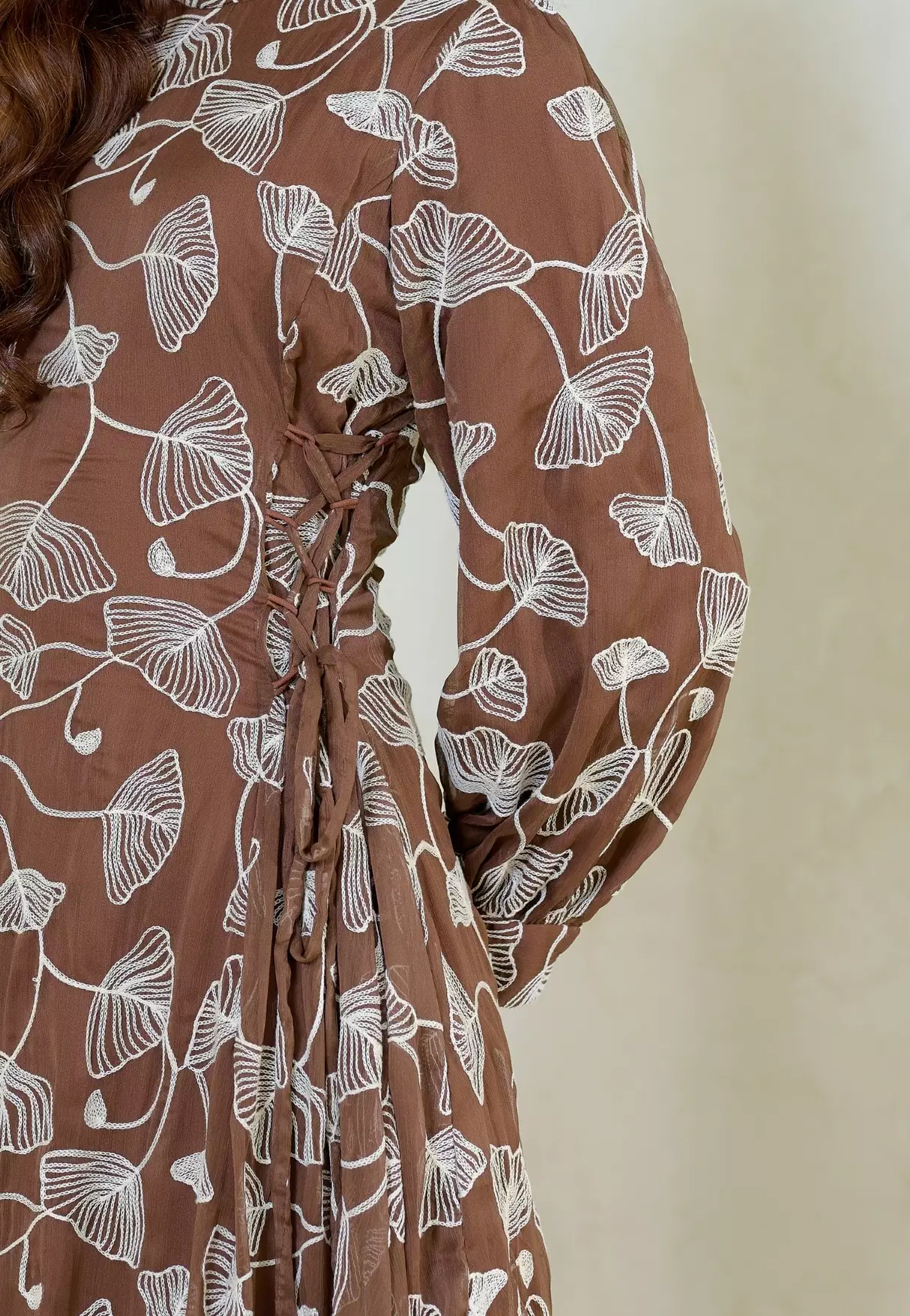 Zakiyya Dress - Coffee