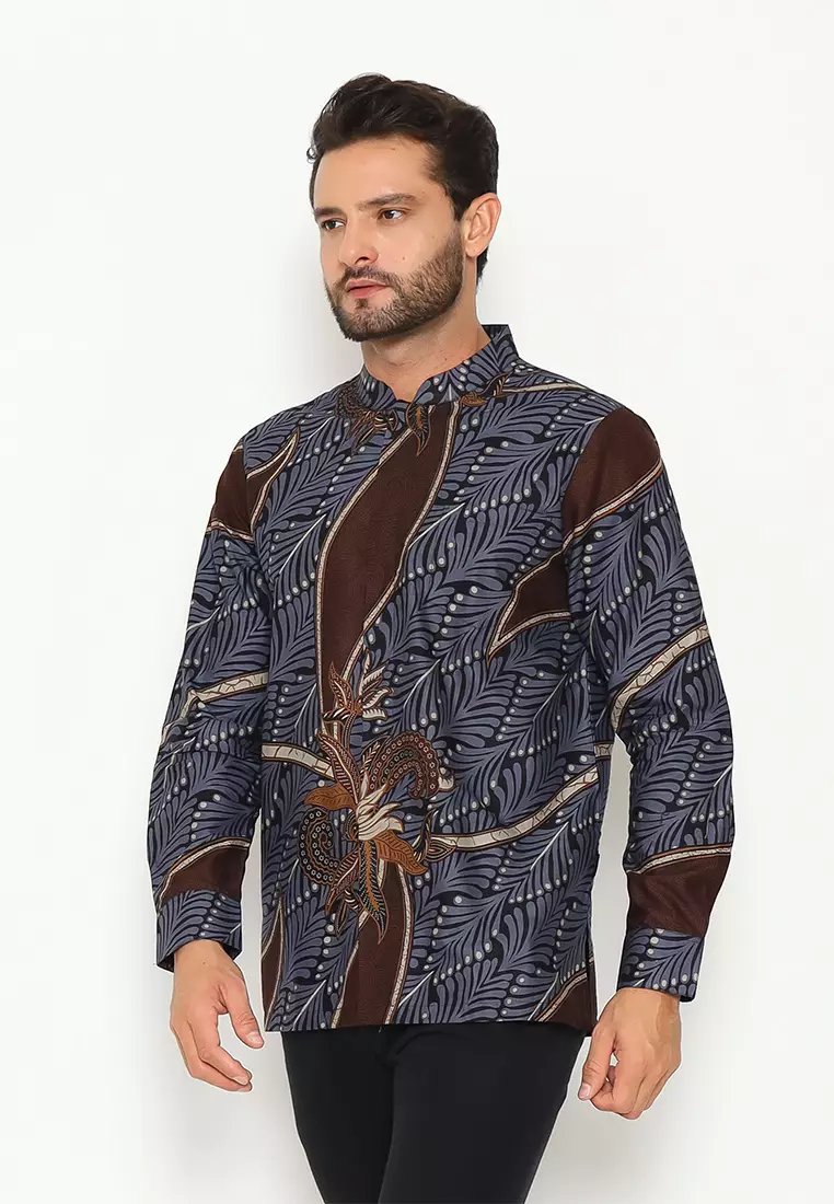 Hadinata Batik Kemeja Koko Panjang Furing Damar
