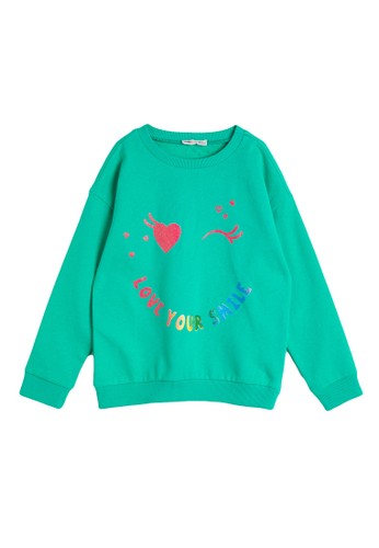 Jual Koton Printed Sweatshirt Original Zalora Indonesia