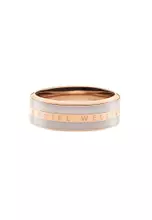Daniel Wellington Emalie Ring Desert Sand 7号 DW00400053 Jewellery - Emalie Ring for women in rose gold and gray | DW
