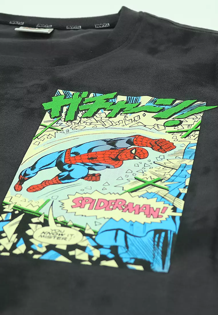 Mens Licensed Graphic T-Shirt "Spiderman Katana 3"