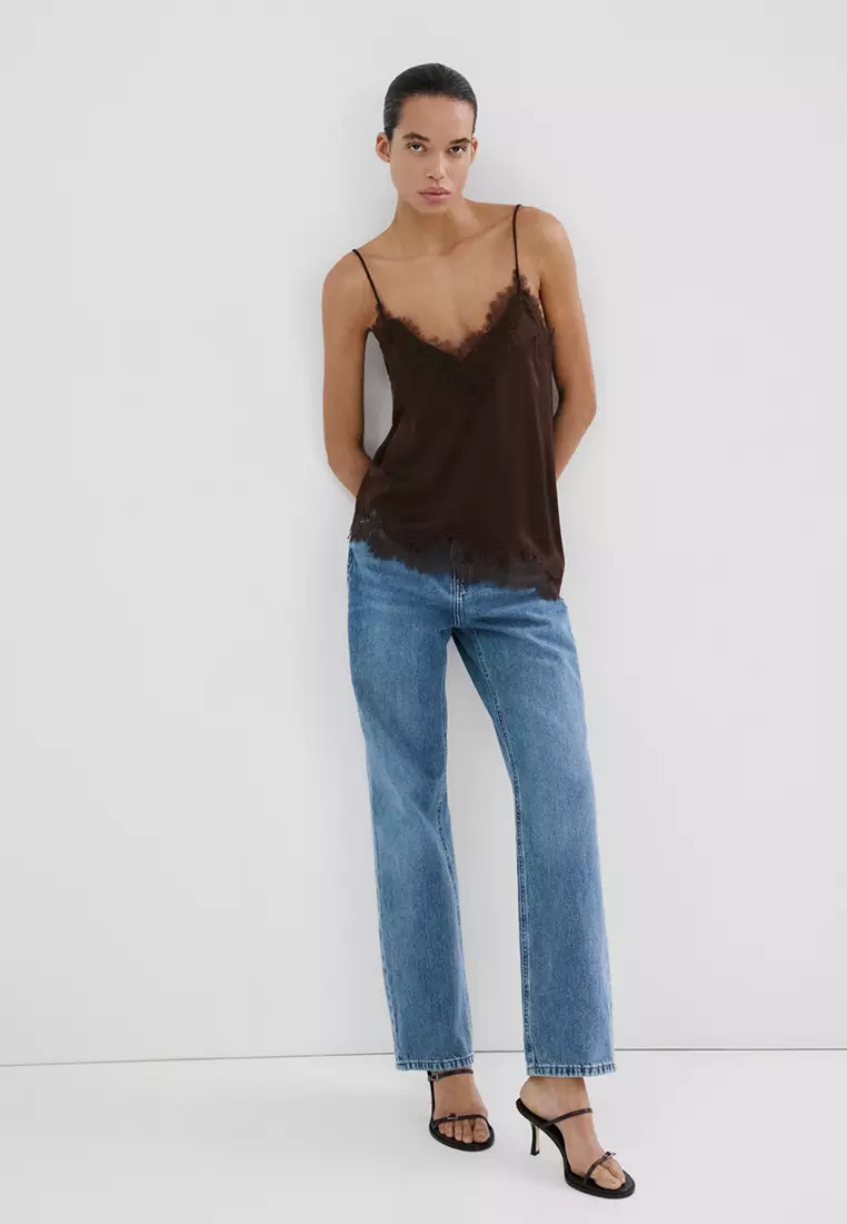 Matilda Medium-Rise Straight-Fit Jeans