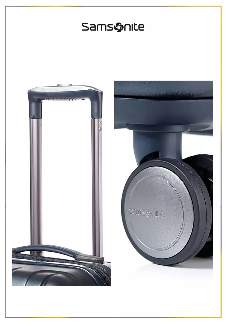 Samsonite Koper Hardcase Niar Cabin 20 inch New Lock- Matt Graphite