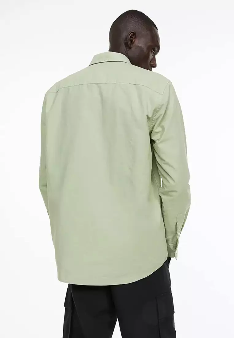 Hm green shirt on sale