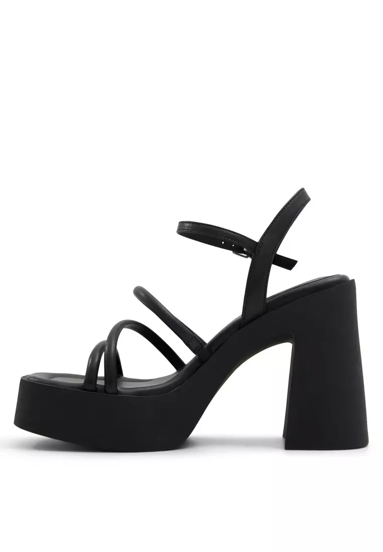 Buy ALDO Lereriel Strappy Platform Block Heels 2024 Online | ZALORA ...