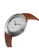 NOVE white NOVE Streamliner Swiss Made Quartz Leather Watch for Women 40mm Brown White B004-01 B100EACF13B8A0GS_4