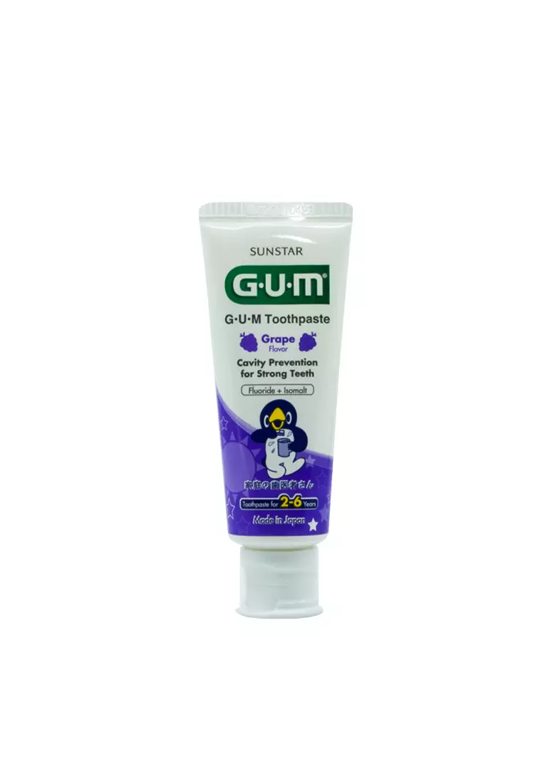 Sunstar G.U.M Toothpaste (2-6 Years) Grape (70g)