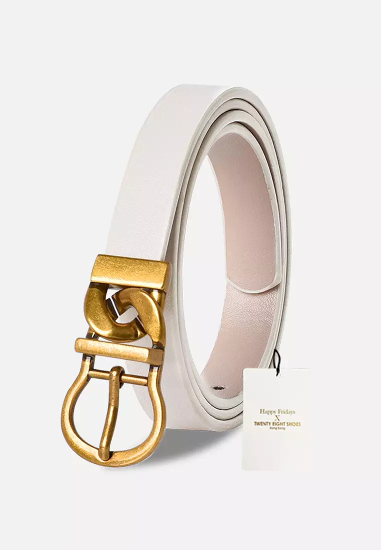 White and gold deals gucci belt