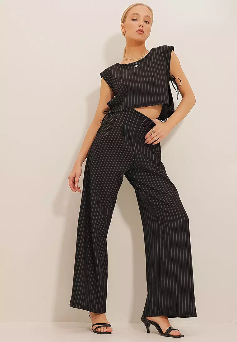 Buy striped clearance pants online