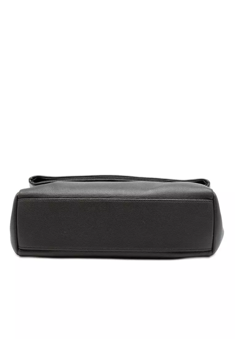Pre-Loved Saint Laurent Medium Grain De Poudre West Hollywood Crossbody