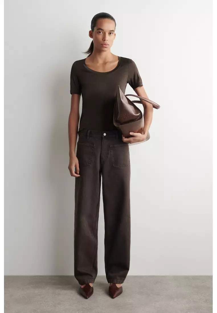 SLIM SILK T-SHIRT