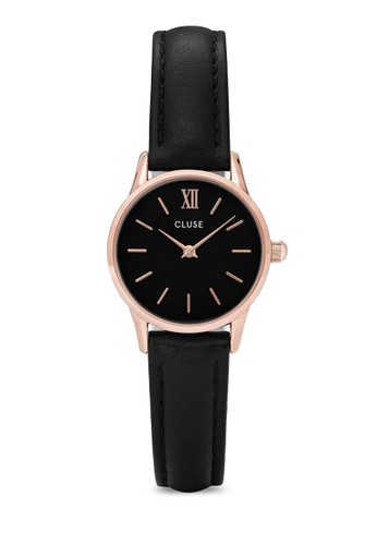 La Vedette CL50011 奢華真皮帶圓esprit台灣門市錶, 錶類, 飾品配件